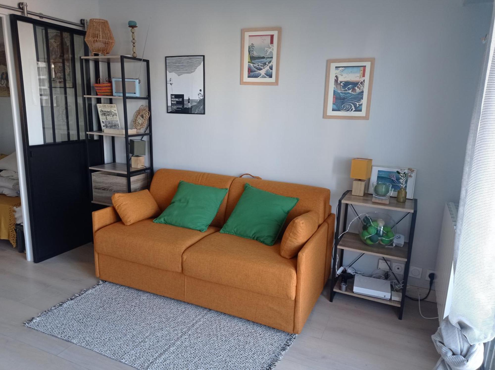 Le Studio Gallieni, Face Mer, Vous Accueille En Ete Comme En Hiver! 波尔尼谢 外观 照片